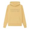 ESSENTIALS Flocked FOG Lime Yellow Kapuzenpullover