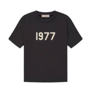 Essentials 1977 Schwarzes T-Shirt