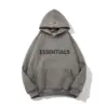 Essentials Kapuzenpullover Grau