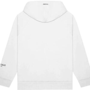 Fear of God Essentials Pullover-Hoodie mit Logo-Applikation in Weiß