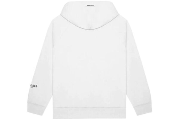 Fear of God Essentials Pullover-Hoodie mit Logo-Applikation in Weiß