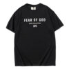 Fear of God Mainline Schwarzes T-Shirt