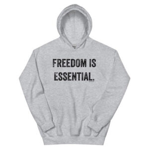 Freedom's Essential Hoodie Grau