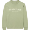 Grünes Essentials-Sweatshirt