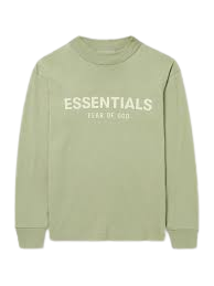 Grünes Essentials-Sweatshirt